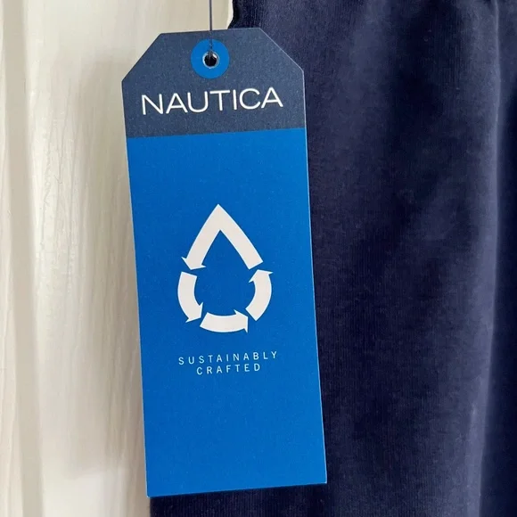 🎀Navy Blue & White Shorts - NWT - Size M🎀 - Picture 9 of 10